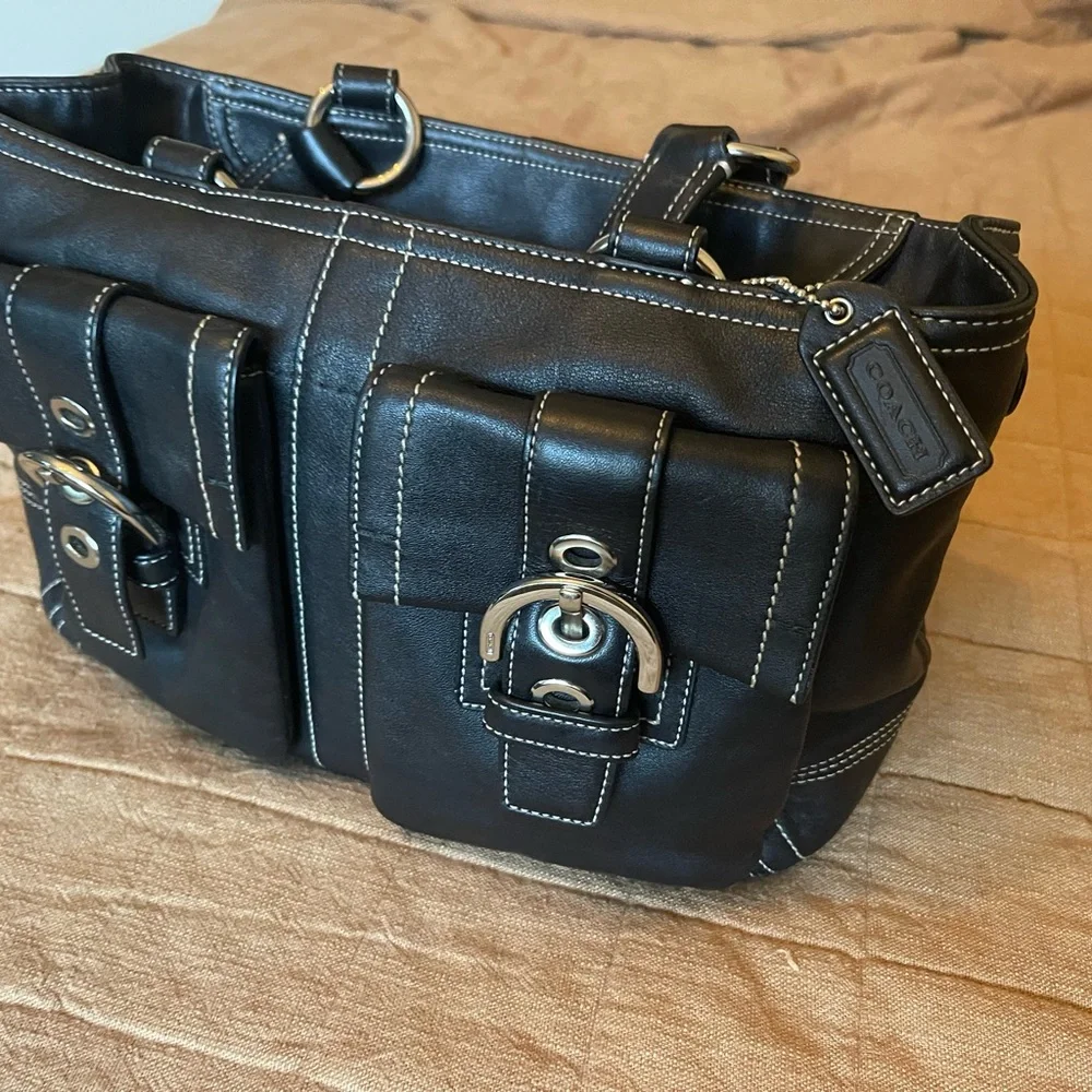 Coach Y2K Vintage Bag with silver hardware - Picture 5 of 8